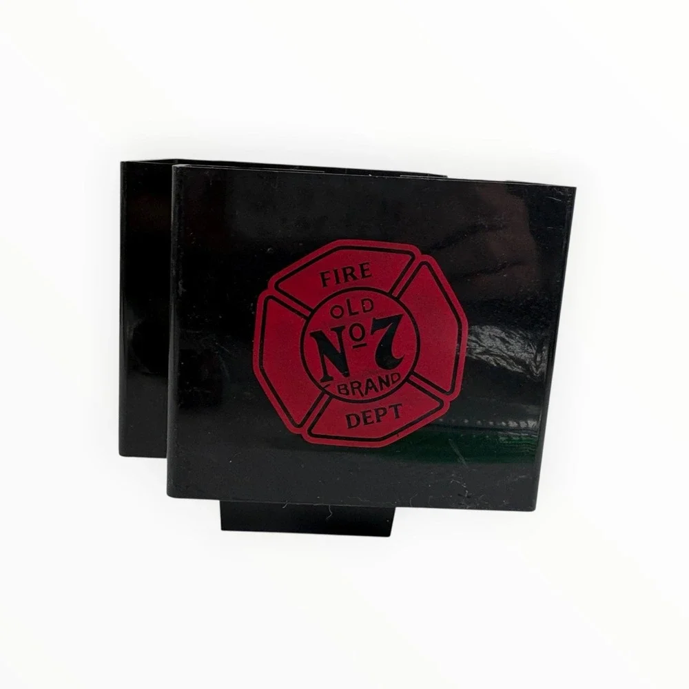 Jack Daniels Bar Napkin Holder Bar Caddy Promo Liquor  cave No. 7 Tennessee Fire